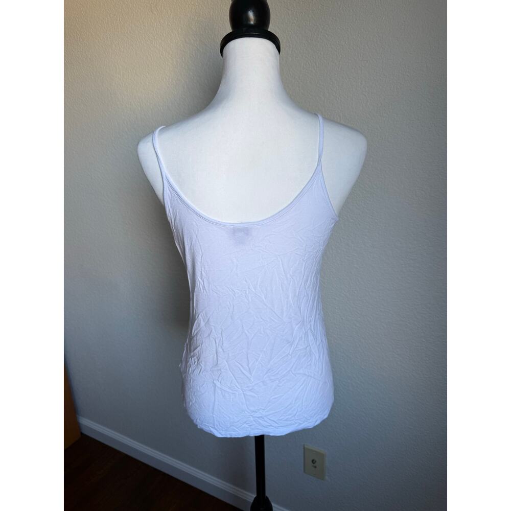 NWOT J.Crew Factory Layering Cami Tank Top White Medium AP581 - Picture 4 of 6